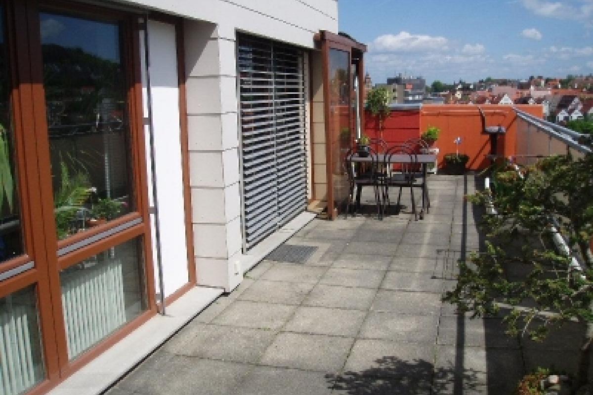 Außenansicht vom Balkon