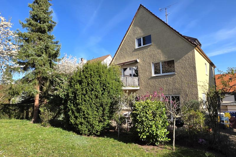 Ansicht des Hauses von der Gartenseite