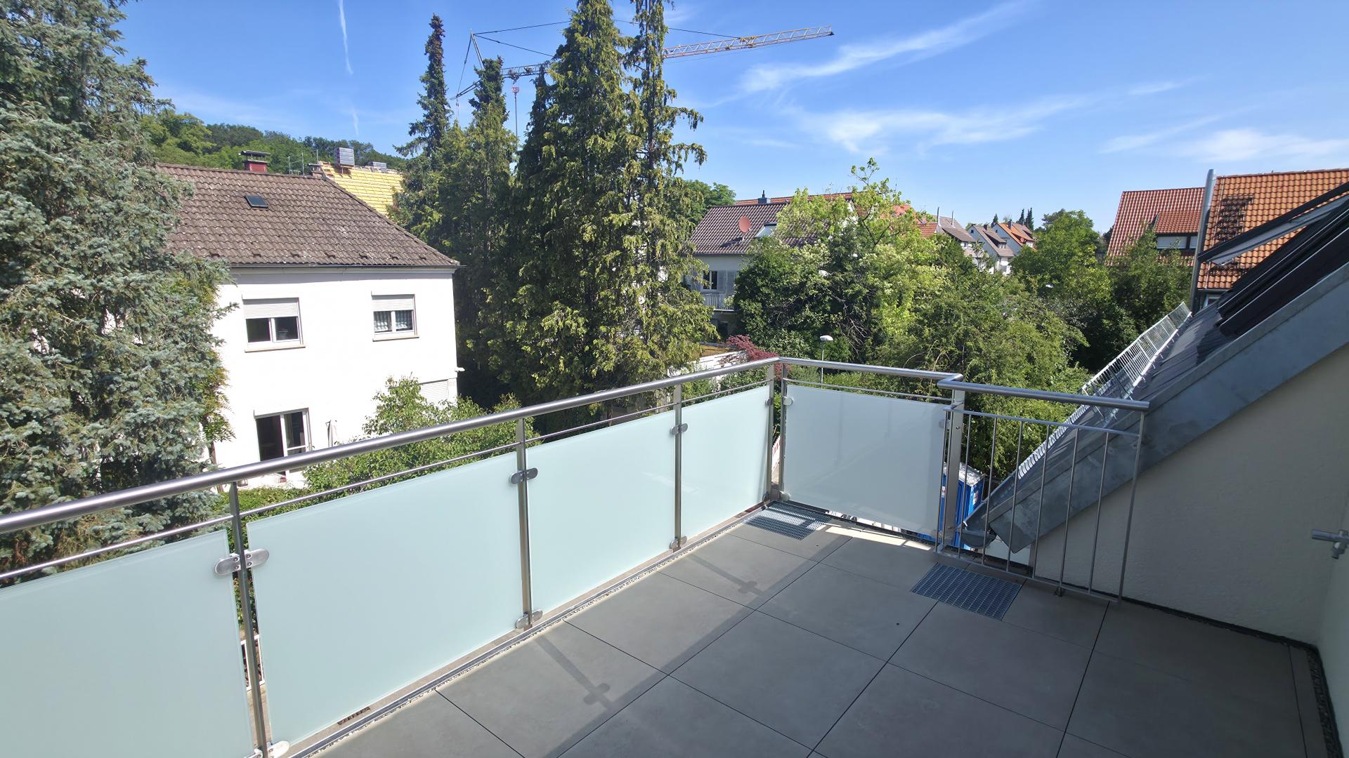 Dachterrasse Eingangsseite Bild 2 (Whg 5)